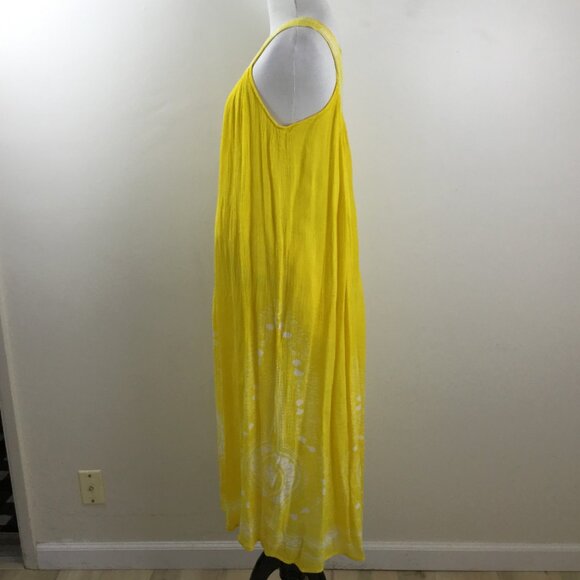L'Pogee Yellow Maxi Tank Dress l - Picture 4 of 13